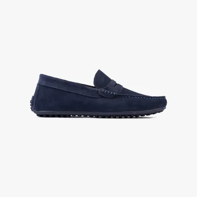 Produktbild von Omnio Bjorn Slipper für Herren, marineblau, Wildleder