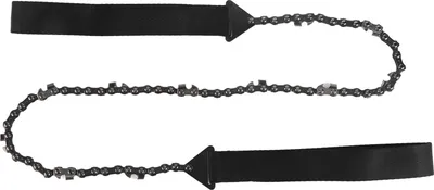 Produktbild von Taschenkettensäge mit 11 Zähnen, tragbares Survival-Handkettensägen-Holzschneidewerkzeug, Notfall-Camping-Wanderwerkzeug mit Griffen