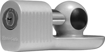 Produktbild von MASTER LOCK Universelles Anhngerkupplungsschloss, Kupplerschluss, Silber, Flachschlüssel, 2 Stück(e), Anhänger, LKW, 48,51,59 mm