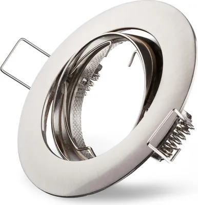 Produktbild von Einbaustrahler Eisen gebürstet schwenkbar 68mm max. 50W