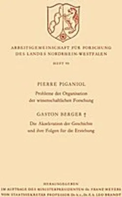 Zdjęcie produktu dla Probleme der Organisation der Wissenschaftlichen Forschung / Die Akzeleration der Geschichte und Ihre Folgen für die Erziehung