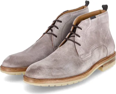 Produktbild von Floris van Bommel Herren Desert Boots Stiefeletten DE HAMER Grau Rauleder Größe: 41