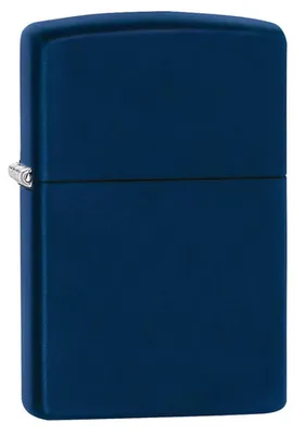 Produktbild von Zippo regulres dunkelblaues mattes winddichtes leichter
