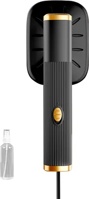 Produktbild von Tragbares Handbügeleisen, elektrische Dampfbügelmaschine mit drehbarem Griff, für trockene und nasse Verwendung, Stofffaltenentferner, Handdampfbügeleisen