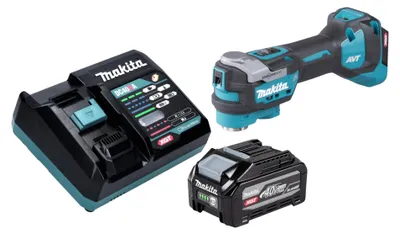 Imagen del producto de Makita TM 001 GZ Herramienta multifunción sin cable 40 V máx. Starlock Max Brushless Solo - sin batería, sin cargador