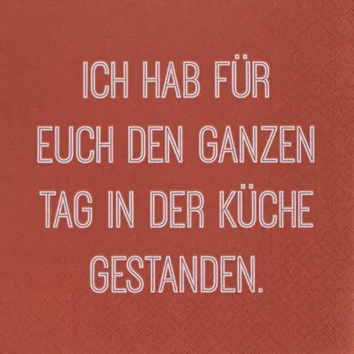 Produktbild von Serviette "Ich hab für euch"