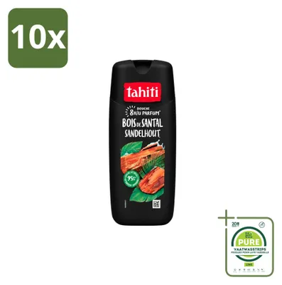 Produktbild von 10 x Tahiti Douchegel Sandelhout 315 ml - Großpackung - 10 Stücke