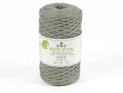 Zdjęcie produktu dla DMC Eco Vita Metallic – przędza w 100% z recyklingu (kolor 128)