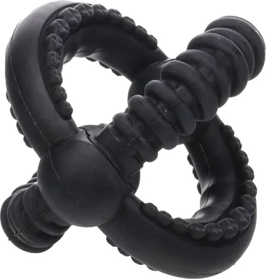 Produktbild von Flamingo Hundespielzeug Gladiator Cross Ball schwarz