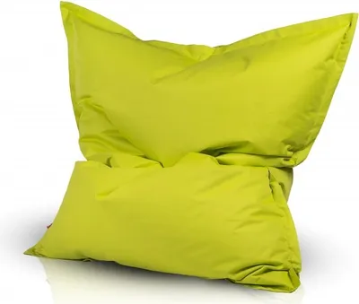 Obrázok produktu pre Polyesterový vankúš M Cushion Sack Pouffe - Mäkký a pohodlný - Farba: svetlozelená