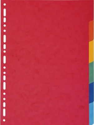Image de EXACOMPTA 2012E Répertoire en carton DIN A4 12 pièces