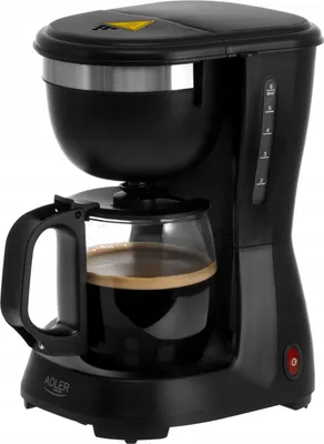 Image de Cafetière à Filtre 600 W 0,6 L Ad4381, Noire