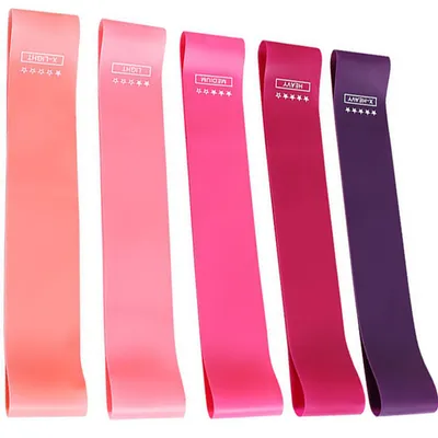 Produktbild von Fitnessbänder ,5er Set, für Muskelaufbau Pilates Yoga usw