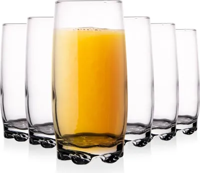 Produktbild von ORION Trinkgläser hohe Gläser für Getränke Säfte ADORA 390 ml 6 Stück