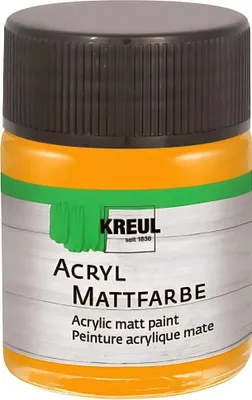 Image de Kreul 75521 Peinture acrylique Jaune d'or 50 ml 1 pc