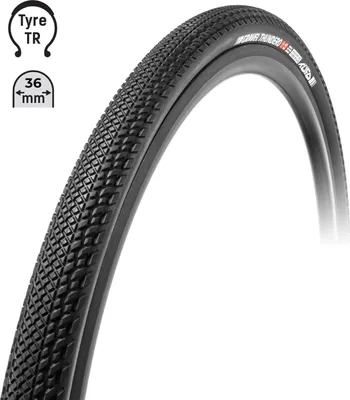 Image de Tufo Gravel Thundero 36 28x1.40 pouces 36-622 noir TLR pliable