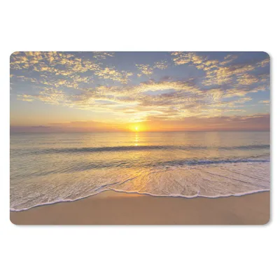Produktbild von MuchoWow® Schreibtischunterlage Strand - Farben - Sonne 60x40 cm - XXL Mauspad - Großes Mauspad