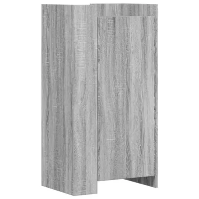 Image de vidaXL Armoire à chaussures Gris Sonoma 52x37,5x100 cm Bois composite