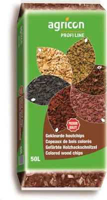 Produktbild von Agricon Hackschnitzel Garten braun 50 L