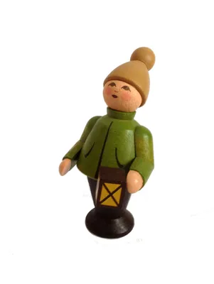 Produktbild von Miniaturfigur Laternenkind bunt Höhe=6cm NEU