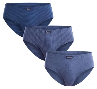 Imagen del producto de Abanderado, paquete de 3 calzoncillos de algodón para hombre, modelo A0080