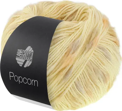 Produktbild von Lana Grossa - Popcorn 0001 vanille beige gelb orange