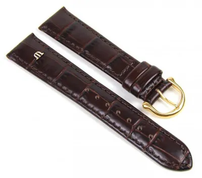 Produktbild von Maurice Lacroix Ersatzband | Kalbsleder-Louisiana-Optik d.braun 22314G, Stegbreite:20mm