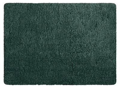 Produktbild von MSV Badteppich/Badematte fur den Boden - dunkelgrun - 50 x 70 cm