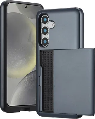 Produktbild von imoshion Backcover mit Kartenfach Samsung Galaxy S25 - Dunkelblau