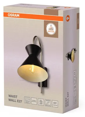 Produktbild von Wandleuchte E27 H: 34 cm Modern