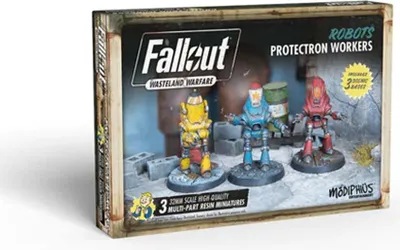 Image de Fallout Robots Protectron Workers - Extension du jeu de miniatures - ENG Edition
