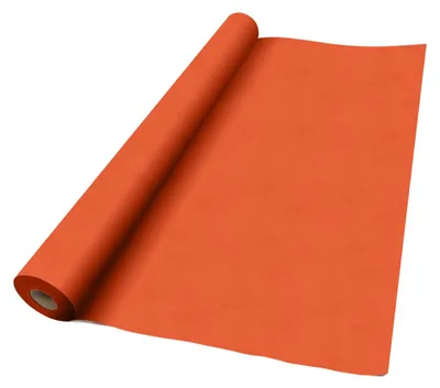 Produktbild von Tischdeckenrolle 1,2m x 24m, Airlaid, orange, stoffähnlich, Einwegdecke