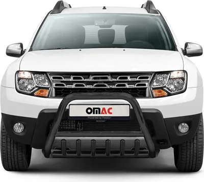 Produktbild von Frontbügel Frontschutzbügel für Dacia Duster 2010-2018 mit ABE Stahl Schwarz