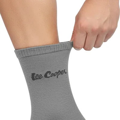 Obrázek produktu pro Lee Cooper pánské ponožky – 6 párů, dlouhé, bavlněné, s logem, vícebarevné, velikost 43–46