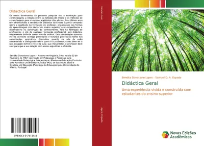 Produktbild von Didáctica Geral