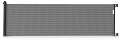 Produktbild von LZQ Türschutzgitter Rollo Ausziehbar 0-300cm Treppenschutzrollo, Hund Türgitter und Baby Treppenschutzgitter Kinder Schutzgitter, Schwarz