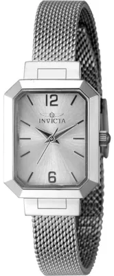 Produktbild von Invicta Angel 48150 Damenuhr - Quarzwerk - Edelstahl mit silbernem Zifferblatt - 21 mm
