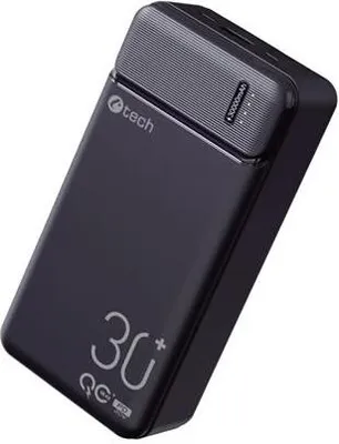 Produktbild von Powerbanka C-tech 30000mAh, Li-Pol, 20W, USB-C/USB-A/micro USB