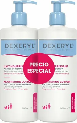 Image de Dexeryl Nutritive Lotion Emballage de 2 x 500ml