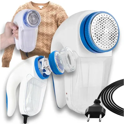 Produktbild von Rasiermaschine für Kleidung, Pullover, Polster und Stoffe – robustes Netzmodell, 230 V