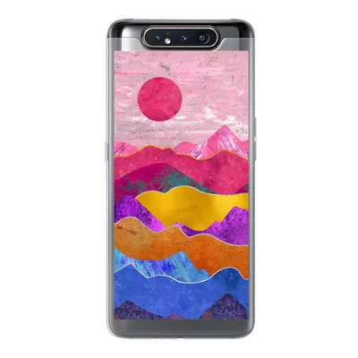 Produktbild von MuchoWow® Handyhülle Schutzhülle Hülle für Samsung Galaxy A80 Stolz - Bi - Marmor Silikon Softcase Handy Hülle - Schutzdeckel