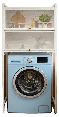 Zdjęcie produktu dla Organizatór do przechowywania, 3 poziomy, 70x25x167 cm, wykonany z PVC, wytrzymuje obciążenie do 100 kg, wolnostojący
