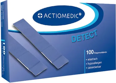 Produktbild von Actiomedic® DETECT Fingerverbände Maße: 12 x 2 cm  Größe