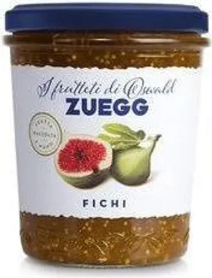 Produktbild von Zuegg Fichi Feigenkonfitüre 320g - Italienischer Fruchtaufstrich mit 60% Feigen - Vegan & Glutenfrei - Perfekt zu Käse & Fleischgerichten