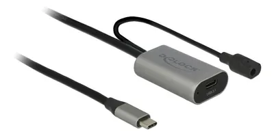 Imagen del producto de Delock 85392 Delock aktives USB3.1 Gen.1 Verlängerungskabel USB TypC 5m