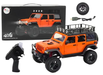Produktbild von Ferngesteuertes RC-Geländewagen 2,4G 4x4-Antrieb Orange