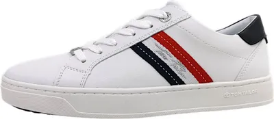 Zdjęcie produktu dla Tom Tailor damskie sportowe sznurowane buty w kolorze białym, rozmiar 41
