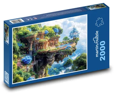 Obrázek produktu pro Puzzle 2000 Dům na skále - martinpuzzle