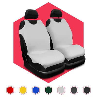 Immagine prodotto di Coprisedili auto Coprisedili universali Coprisedili auto Pad anteriore 1+1 Grigio chiaro