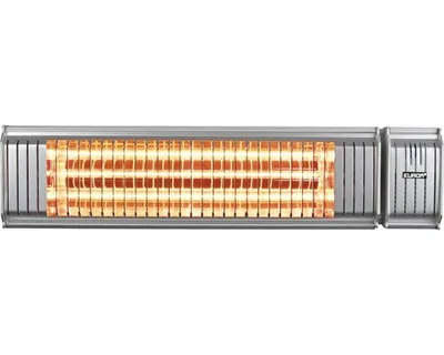 Productafbeelding van Eurom Golden 2000 Amber Smart, IP65, geschikt voor binnen- en buitengebruik, wandmontage, roestvrij staal, aluminium, 2000 Watt